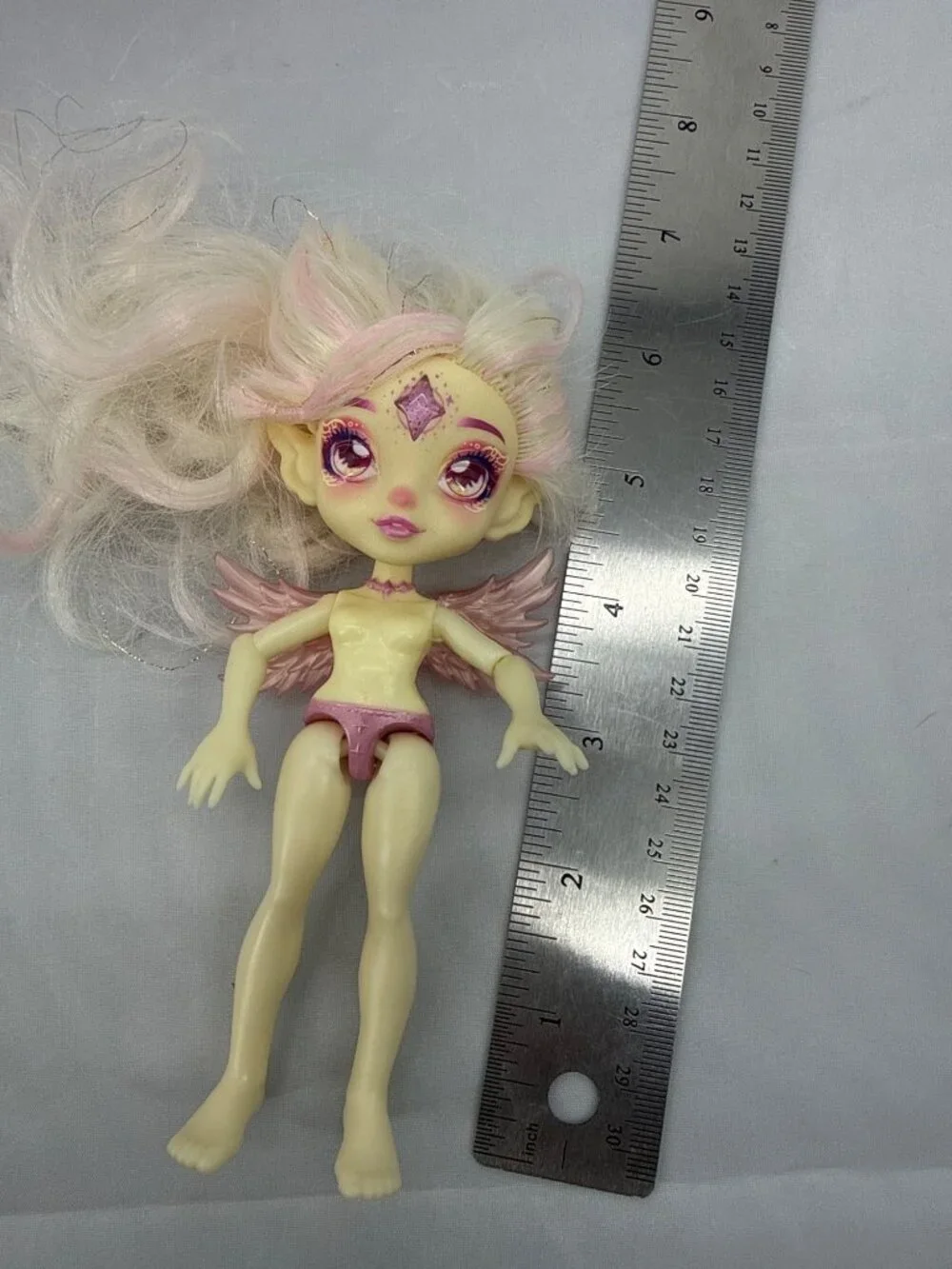 Magic Mixies Lot Angelica Pixling Doll & Fire Mixie Plush Shimmerverse Fantasy